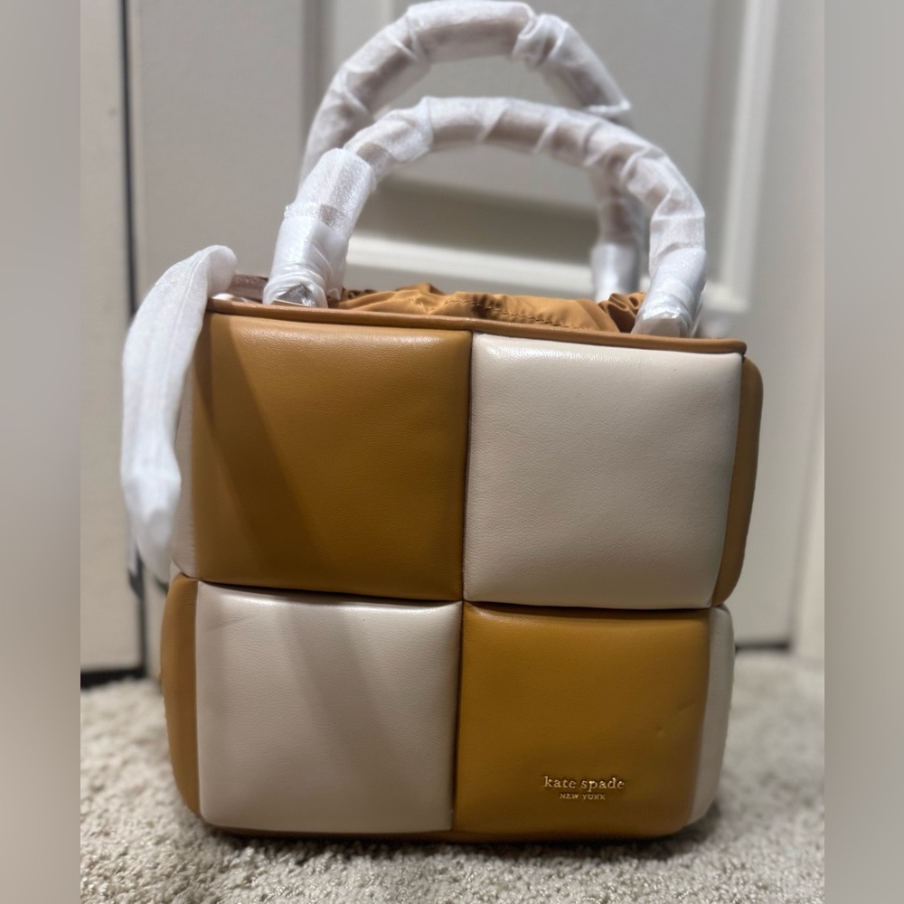 SOLD Kate Spade Boxxy Colorblocked Tote, Bare Multi, NWT